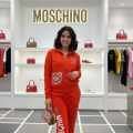 Moschino Orange Premium Quality Winter Tracksuit-thumb-1