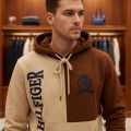 Tommy Hilfiger Cream & Brown Premium Quality Hoodie-thumb-3