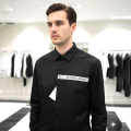 Balmain Embroidered Black Premium Cotton Shirt-thumb-0