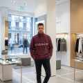 Givenchy Wine Premium Quality Sherpa Sweatshirt-thumb-0