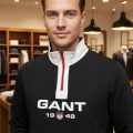 Gant Black Premium Quality Sherpa Sweatshirt-thumb-2