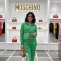 Moschino Green Premium Quality Winter Tracksuit-thumb-1