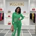 Moschino Green Premium Quality Winter Tracksuit-thumb-0