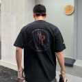 Moncler Black Premium Quality Baggy FIt T-shirt-thumb-3