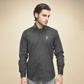 Louis Vuitton Embossed Logo Black Premium Shirt-thumb-1