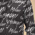 Armani Exchange Printed Black Premium Quality Shirt-thumb-4