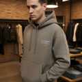 All Saints Grey Premium Quality Hoodie-thumb-1