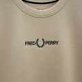Fred Perry Beige Premium Quality Sweatshirt-thumb-2