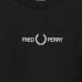 Fred Perry Black Premium Quality Sweatshirt-thumb-2