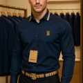 Burberry Blue Premium Quality Shirt-thumb-0
