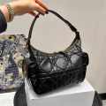 Christian Dior D-Dream Black Shoulder Bag-thumb-1