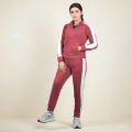 Zara Maroon & White Premium Quality Tracksuit-thumb-2