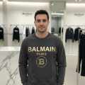 Balmain Dark Grey Premium Quality Sweatshirt-thumb-0