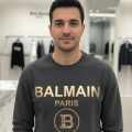 Balmain Dark Grey Premium Quality Sweatshirt-thumb-3