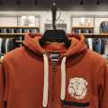 Superdry Brown Premium Quality Bulldog Patch Hoodie-thumb-3