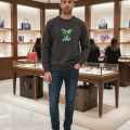 Louis Vuitton Dark Grey Premium Quality Sweatshirt-thumb-1