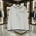 Balmain White Premium Quality Hoodie-thumb-1