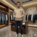 Amiri Beige Premium Quality Hoodie-thumb-2
