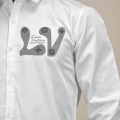 Louis Vuitton Monogram White Premium Cotton Shirt-thumb-4