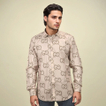 Gucci Maxi GG Canvas Brown Premium Shirt-thumb-1