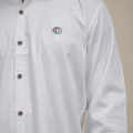 Gucci Embroidered logo White Premium Luxury Shirt-thumb-4