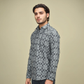 Coach Monogram Printed Grey Premium Shirt-thumb-0