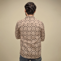 Coach Monogram Printed Brown Premium Quality Shirt-thumb-3