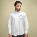 Balmain Embroidered logo White Premium Shirt-thumb-1