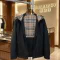 Burberry Black Leather Premium Quality Zipper-thumb-2