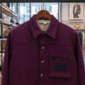 Burberry Purple Premium Quality Warm Shirt-thumb-3