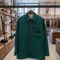 Burberry Green Premium Quality Warm Shirt-thumb-2