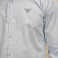 Emporio Armani Sky Blue Premium Quality Shirt-thumb-4