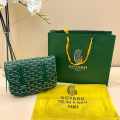 Goyard Green Premium Quality Pouch-thumb-3