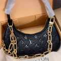 Louis Vuitton Black Catchy Premium Quality Handbag-thumb-1
