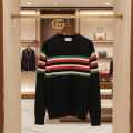 Gucci Embroidery Black cotton Sweatshirt-thumb-2