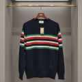 Gucci Embroidery Blue cotton Sweatshirt-thumb-3