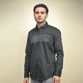 Armani Exchange Printed Black Premium Shirt-thumb-0