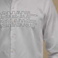 Armani Exchange Printed White Premium Shirt-thumb-4