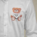 Moschino White Premium Quality Shirt-thumb-4