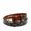 Goyard Black & Golden Premium Quality Belt-thumb-0