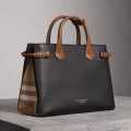 Burberry Black Banner HandBag-thumb-0