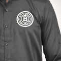 Balmain logo Print Black Premium Shirt-thumb-4