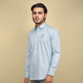 Louis Vuitton Sky Blue Premium Quality Shirt-thumb-0