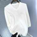 Christian Dior Embroidery White cotton Sweatshirt-thumb-4
