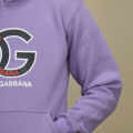 Dolce & Gabbana Purple Premium Quality Hoodie-thumb-4