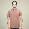 Burberry Embroidered logo Orange Premium Quality Polo T-shirt-thumb-1