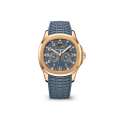 Patek Philippe Aquanaut Luce Annual Calendar Rose Gold Blue Grey Dial Ref. 5261R-001-thumb-0
