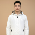 Burberry White Leather Premium Quality Zipper-thumb-1