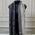 Christian Dior Black Premium Quality Woollen Stole-thumb-0
