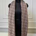 Coach Signature Beige C Border Woollen Stole-thumb-0